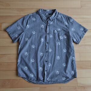 Star Wars Short Sleeve Button Down
